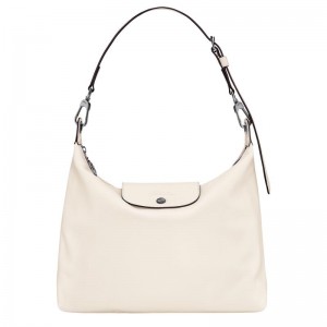 Borsa Hobo Donna Longchamp Le Pliage Xtra M Bianche | HCEXM-1529