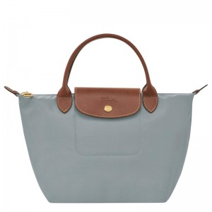 Borsa a Mano Donna Longchamp Le Pliage Original S Grigie | VBFYK-0475