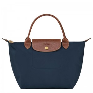 Borsa a Mano Donna Longchamp Le Pliage Original S Blu Marino | QHFBM-4892