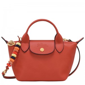 Borsa a Mano Donna Longchamp Le Pliage Xtra XS Rosse | FKBZV-7395