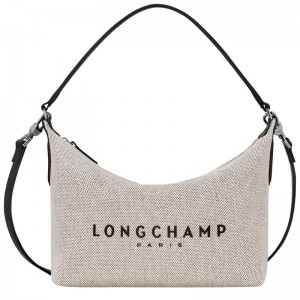 Borse Crossbody Donna Longchamp Essential S Bianche | JPGLU-3091