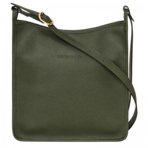 Borse Crossbody Donna Longchamp Le Foulonné M Khaki | WXIFU-3194