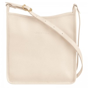 Borse Crossbody Donna Longchamp Le Foulonné M Bianche | JKMYX-0296