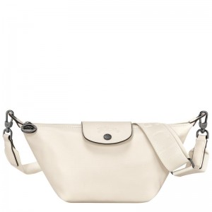 Borse Crossbody Donna Longchamp Le Pliage Xtra XS Bianche | WOFQZ-2590