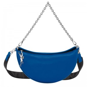 Borse Crossbody Donna Longchamp Smile S Blu | LROQY-9157