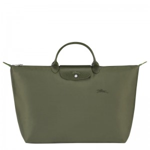 Borse Da Viaggio Donna Longchamp Le Pliage Green S Verdi | MXHGK-5692