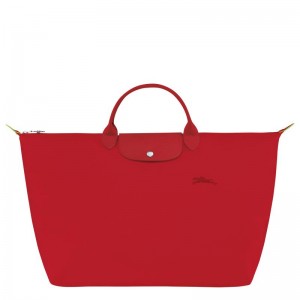 Borse Da Viaggio Donna Longchamp Le Pliage Green S Rosse | KLCGR-6189