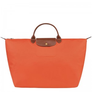 Borse Da Viaggio Donna Longchamp Le Pliage Original S Arancioni | DFTKL-1342