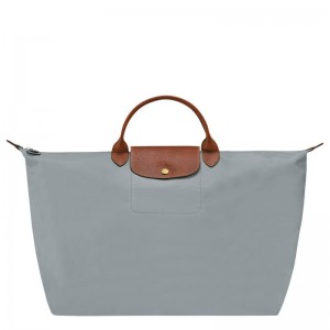 Borse Da Viaggio Donna Longchamp Le Pliage Original S Grigie | PTFRA-9304