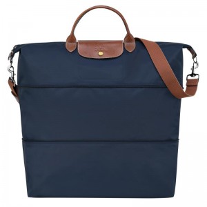 Borse Da Viaggio Donna Longchamp Le Pliage Original expandable Blu Marino | TPBFD-9028