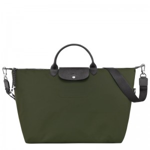 Borse Da Viaggio Uomo Longchamp Le Pliage Energy S Khaki | FTQWU-1478