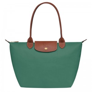 Borse Tote Donna Longchamp Le Pliage Original M Verdi | MKHXI-8931