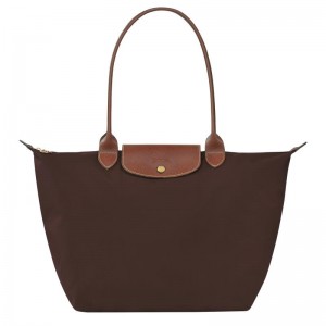 Borse Tote Donna Longchamp Le Pliage Original L Marroni | BOJHC-5796