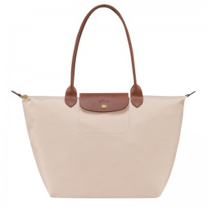 Borse Tote Donna Longchamp Le Pliage Original L Bianche | XNDYF-9532