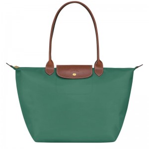 Borse Tote Donna Longchamp Le Pliage Original L Verdi | PIYQU-1609