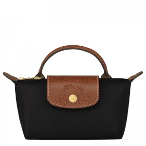 Pochette Donna Longchamp Le Pliage Original with handle Nere | CGOZV-3865