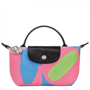 Pochette Donna Longchamp x Robert Indiana Rosa | TXNGP-1764