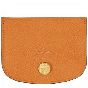 Portacarte Uomo Longchamp Épure Albicocca Arancioni | MNZQR-6542