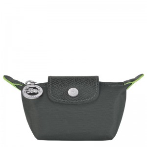 Portamonete Donna Longchamp Le Pliage Green Grigie | MLBEG-7681