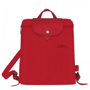 Zaini Uomo Longchamp Le Pliage Green M Rosse | DYJVW-3796