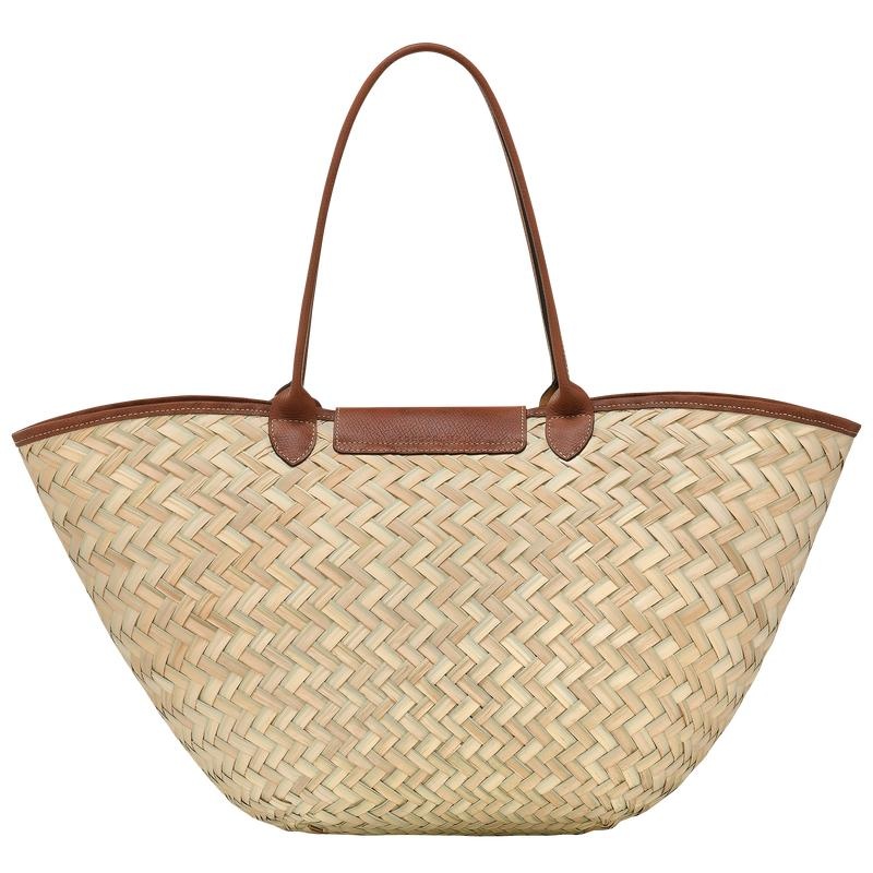 Basket Bag Donna Longchamp Le Panier Pliage XL Marroni | HVCOT-2450