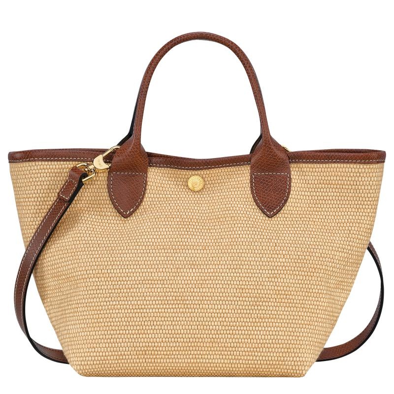 Basket Bag Donna Longchamp Le Panier Pliage S Marroni | ZNQFE-3986