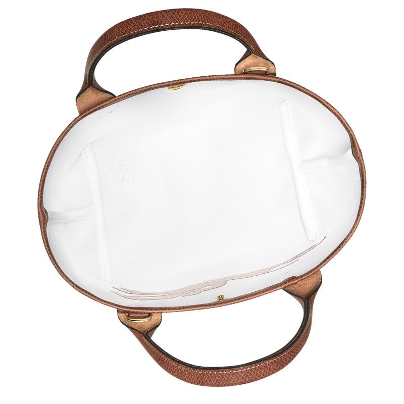 Basket Bag Donna Longchamp Le Panier Pliage S Marroni | ZNQFE-3986