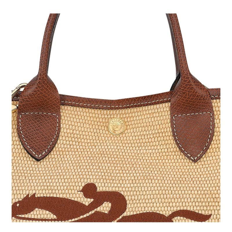 Basket Bag Donna Longchamp Le Panier Pliage S Marroni | ZNQFE-3986