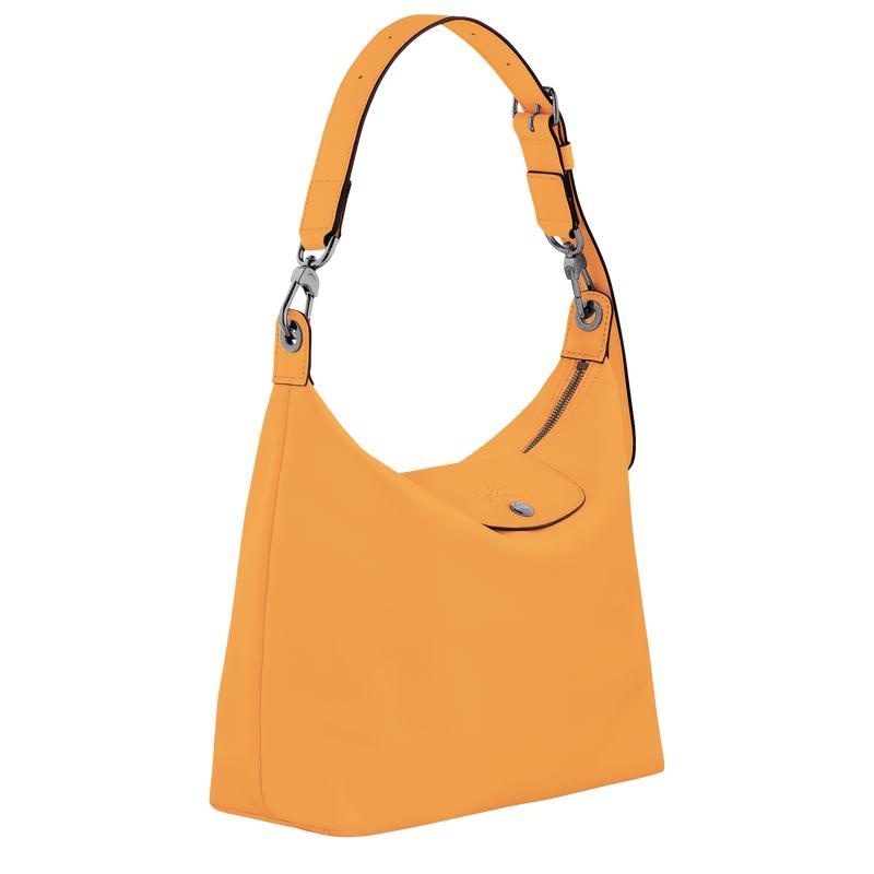 Borsa Hobo Donna Longchamp Le Pliage Xtra M Albicocca Arancioni | HBSAK-4621