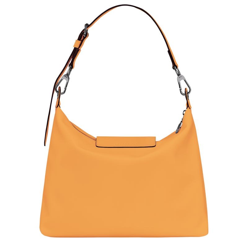 Borsa Hobo Donna Longchamp Le Pliage Xtra M Albicocca Arancioni | HBSAK-4621