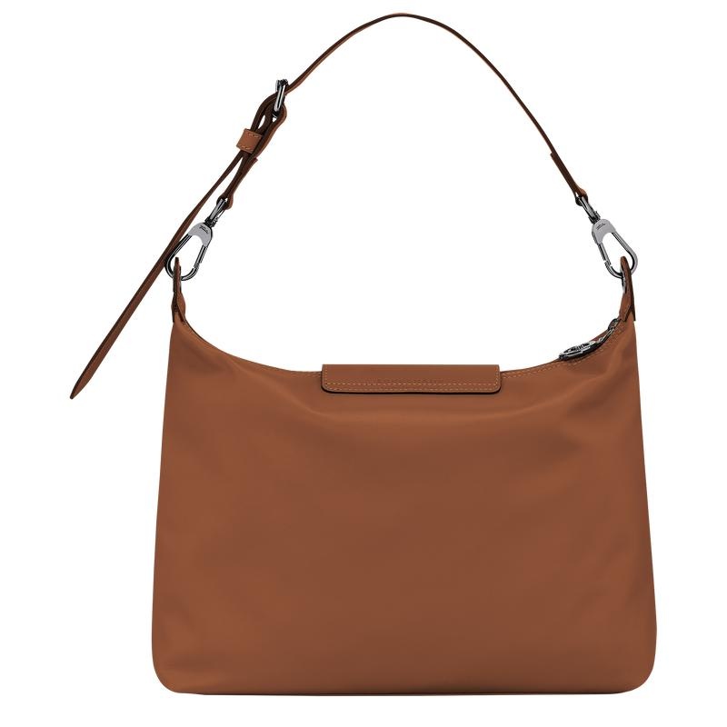 Borsa Hobo Donna Longchamp Le Pliage Xtra M Marroni | UXSIC-8937