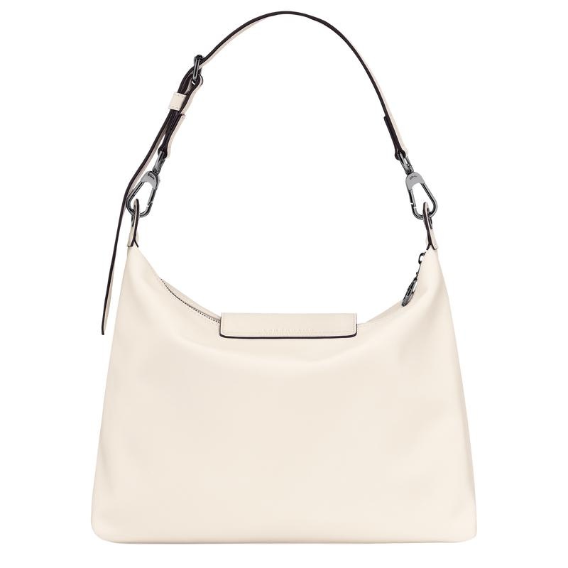 Borsa Hobo Donna Longchamp Le Pliage Xtra M Bianche | HCEXM-1529