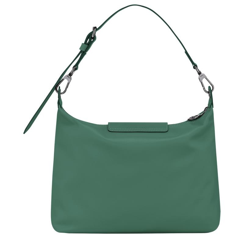 Borsa Hobo Donna Longchamp Le Pliage Xtra M Verdi | KCNMX-8245