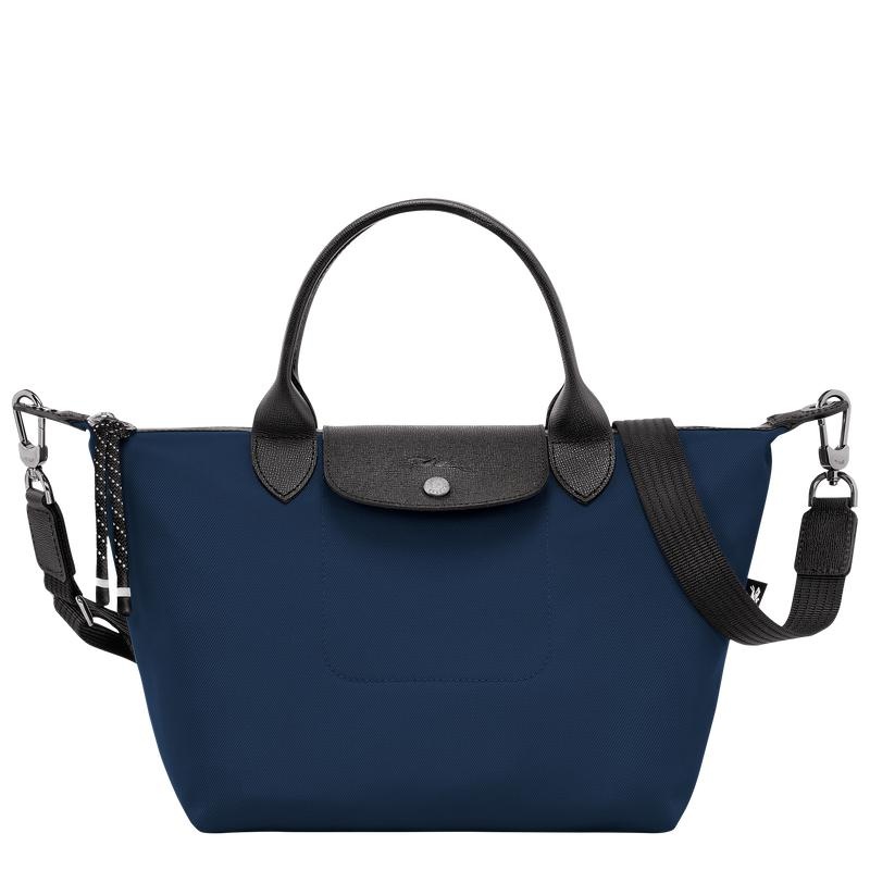 Borsa a Mano Donna Longchamp Le Pliage Energy S Blu Marino | KJLFG-7639