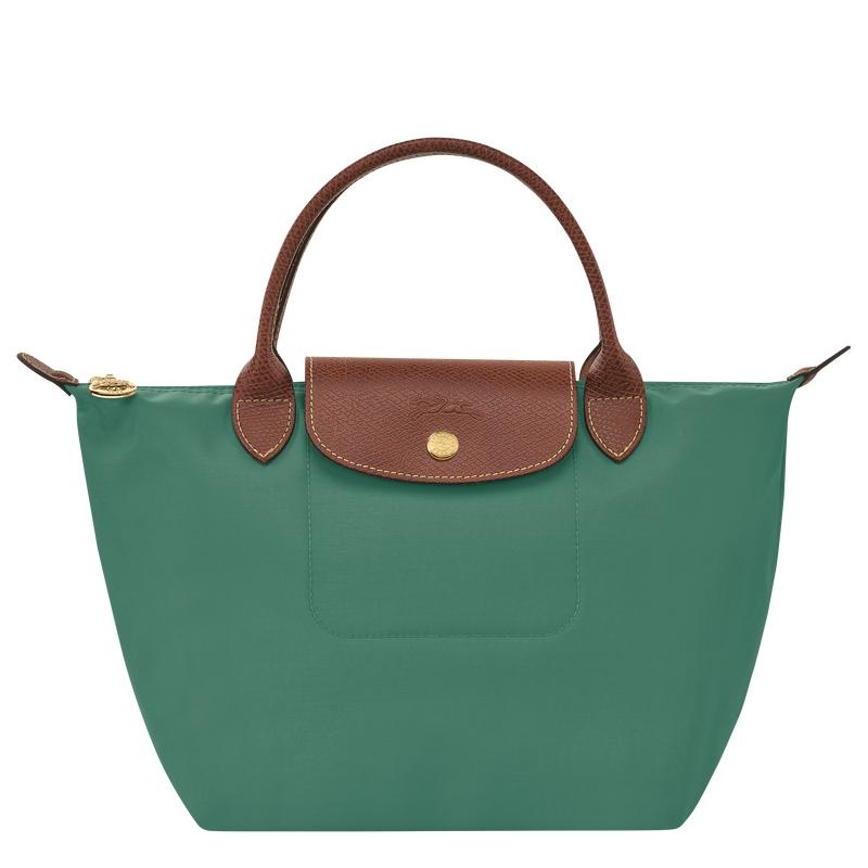 Borsa a Mano Donna Longchamp Le Pliage Original S Verdi | PMLYJ-5478