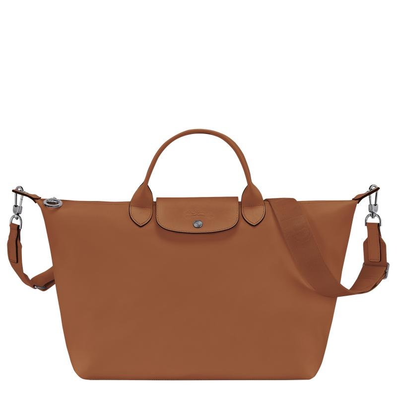 Borsa a Mano Donna Longchamp Le Pliage Xtra L Marroni | UECKS-0736