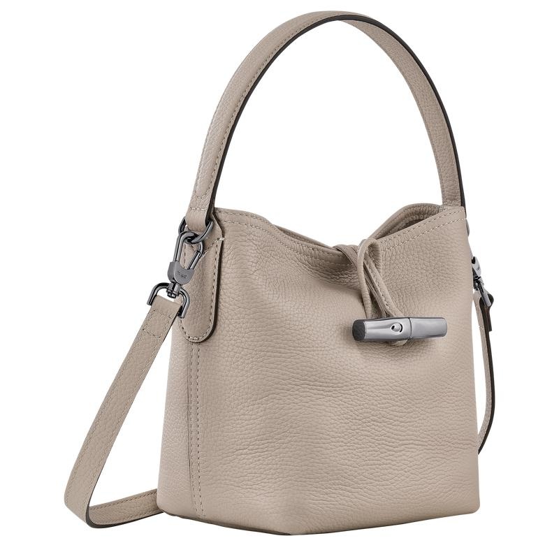 Borse A Secchiello Donna Longchamp Roseau Essential XS Grigie | XELVC-3721