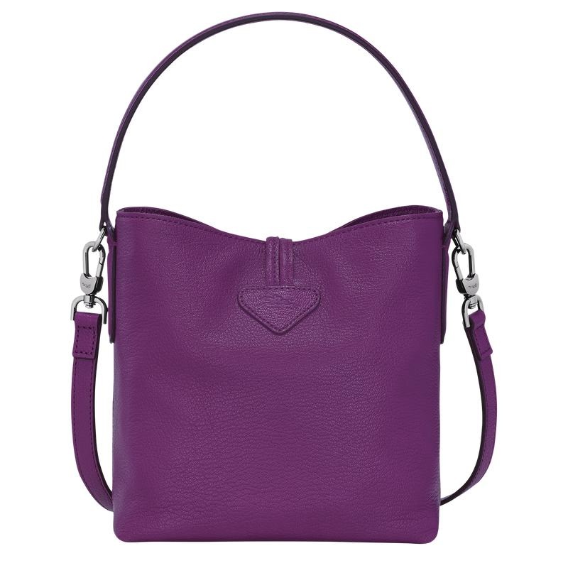 Borse A Secchiello Donna Longchamp Roseau XS Viola | XKJVL-4103