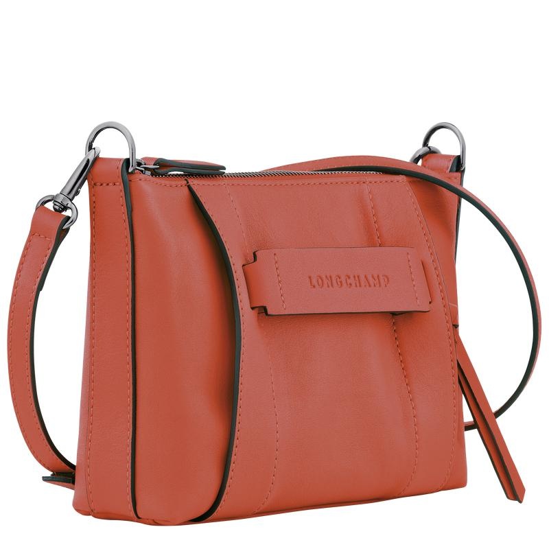 Borse Crossbody Donna Longchamp 3D S Rosse | PAWZN-3764