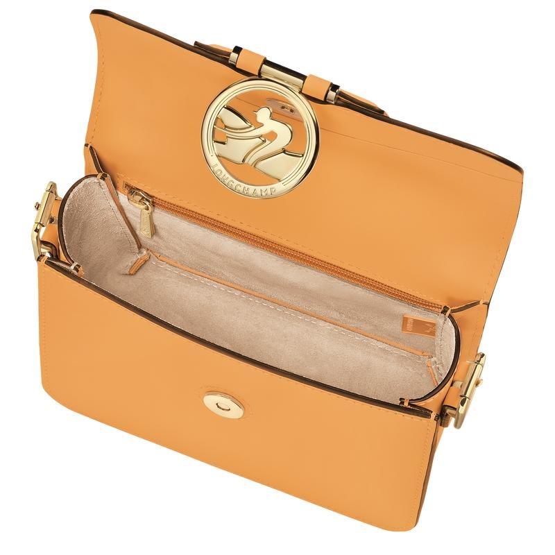 Borse Crossbody Donna Longchamp Box-Trot S Albicocca Arancioni | YZTVK-5732