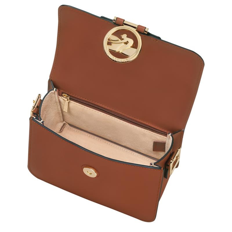 Borse Crossbody Donna Longchamp Box-Trot S Marroni | SPLHY-7842