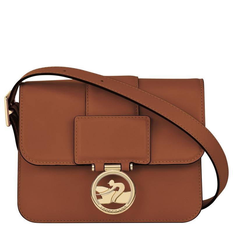 Borse Crossbody Donna Longchamp Box-Trot S Marroni | SPLHY-7842