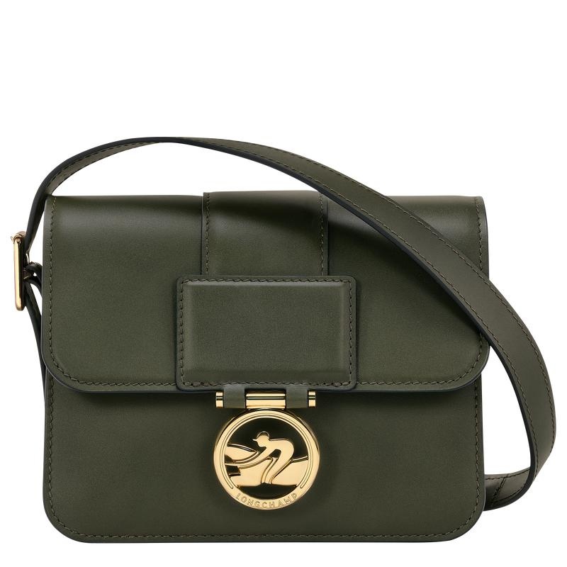 Borse Crossbody Donna Longchamp Box-Trot S Khaki | LDBUE-9351