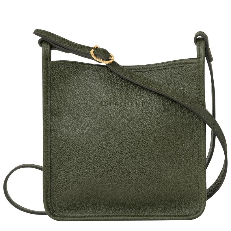 Borse Crossbody Donna Longchamp Le Foulonné S Khaki | ZCWQE-4923