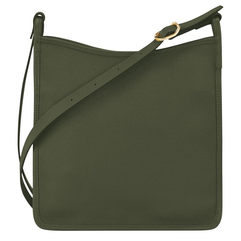 Borse Crossbody Donna Longchamp Le Foulonné M Khaki | WXIFU-3194