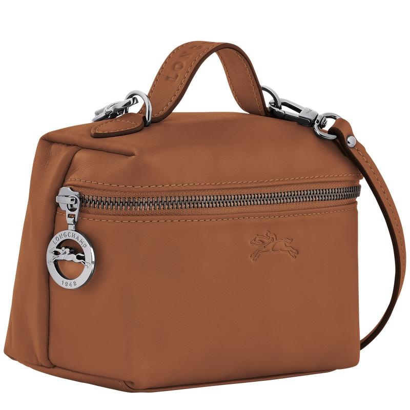 Borse Crossbody Donna Longchamp Le Pliage Xtra XS Vanity Marroni | TPVSM-5084