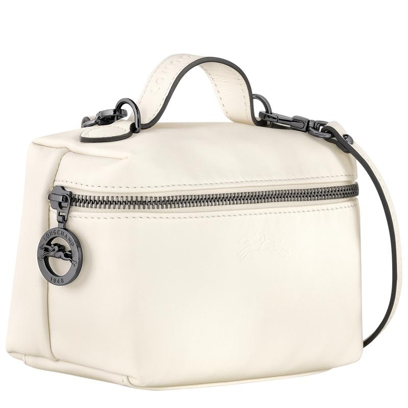 Borse Crossbody Donna Longchamp Le Pliage Xtra XS Vanity Bianche | ZYPOT-6892