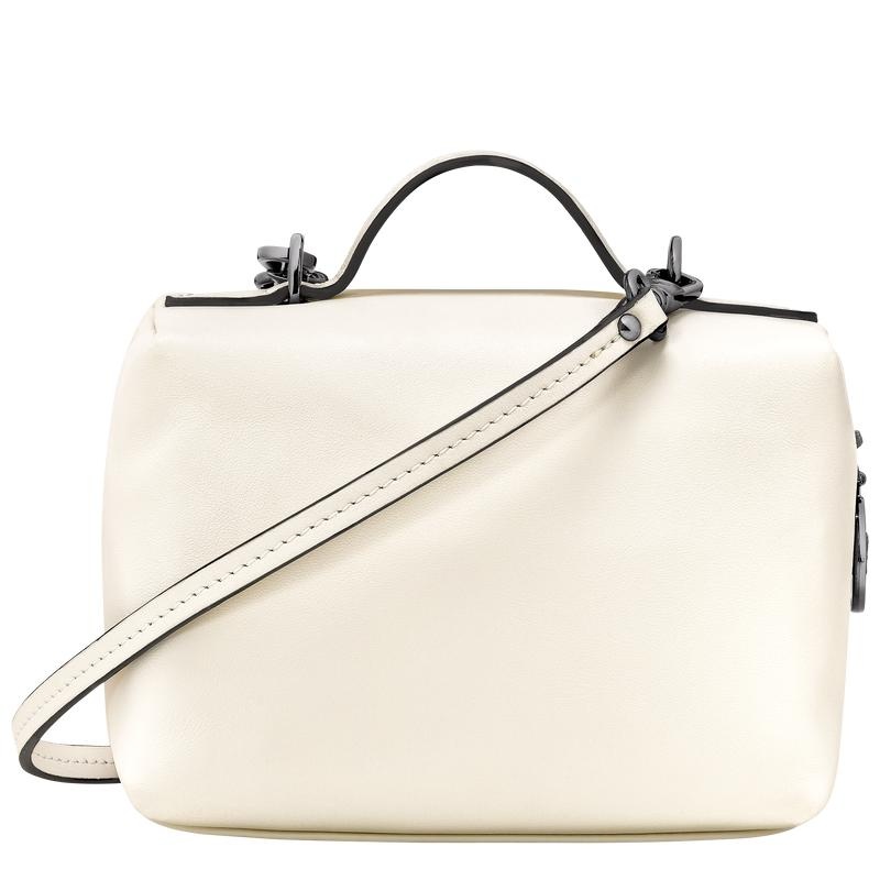 Borse Crossbody Donna Longchamp Le Pliage Xtra XS Vanity Bianche | ZYPOT-6892