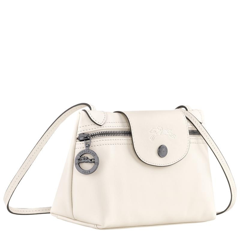 Borse Crossbody Donna Longchamp Le Pliage Xtra XS Bianche | ZFBER-4830