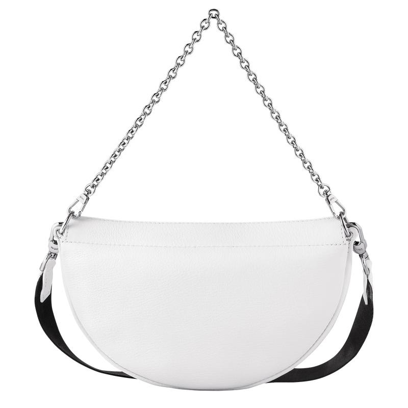 Borse Crossbody Donna Longchamp Smile S Bianche | DYIWV-7045